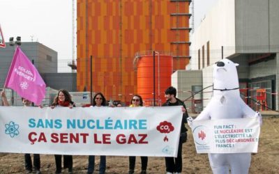 Landivisiau : Manifestation contre la centrale à gaz